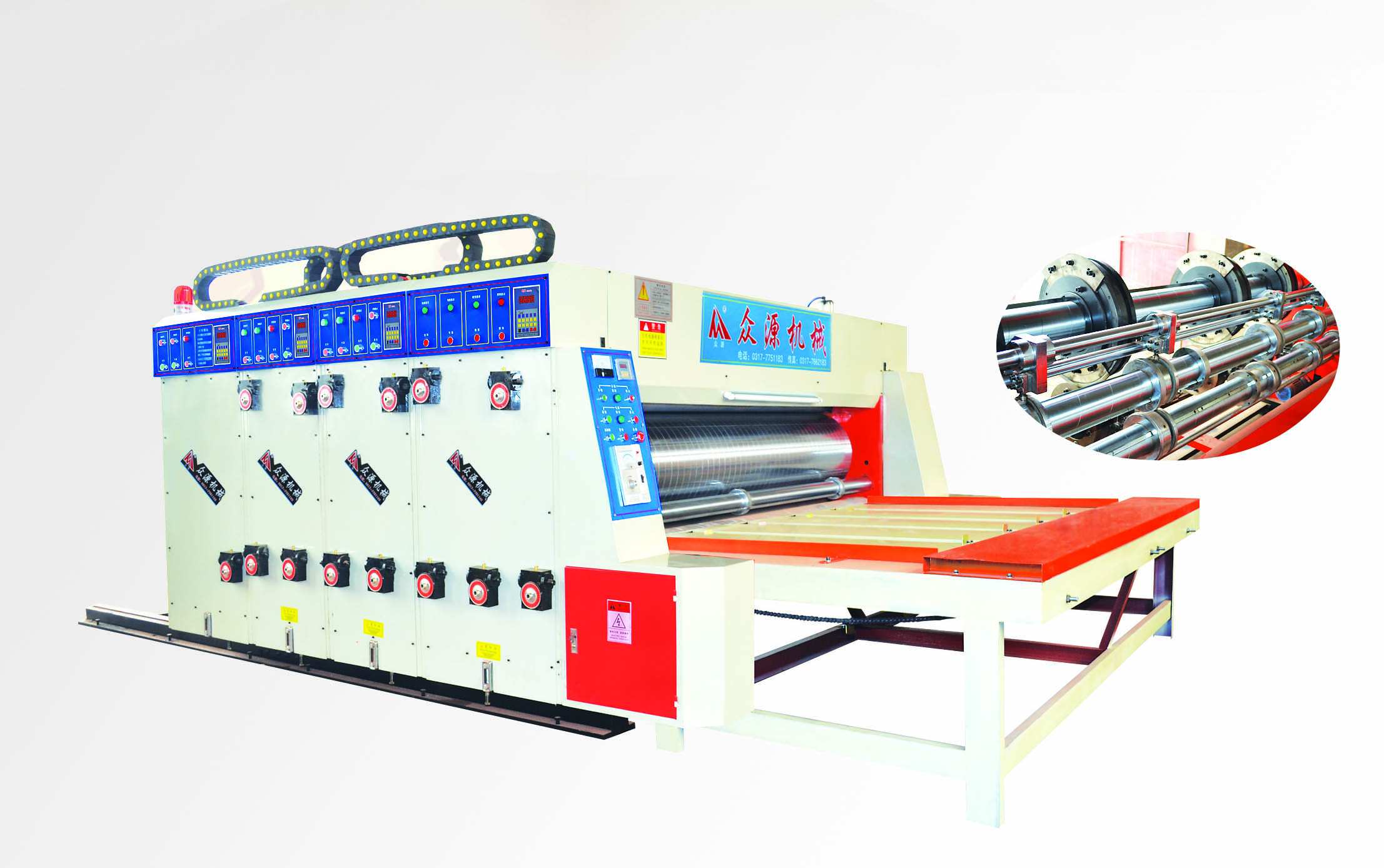 ZY-C-3系列三色印刷开槽机