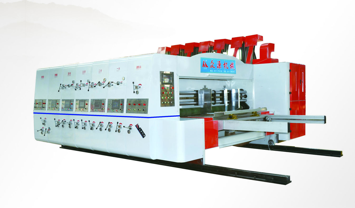 GYKM900/1200/1400/1600-A型 全自动水墨印刷开槽模切机